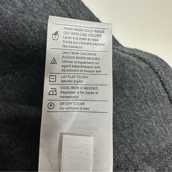 Vince A-line Charcoal Long Sleeve Dress size M NWOT - Picture 7 of 8